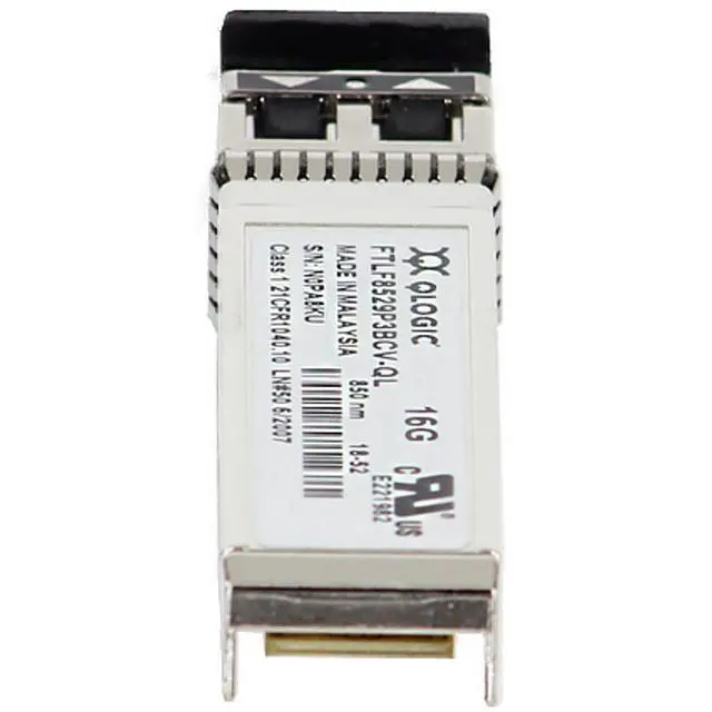 Alt view image 3 of 6 - FTLF8529P3BCV-QL Qlogic 16GFC MMF 850nm VCSEL LC SFP+ Transceiver
