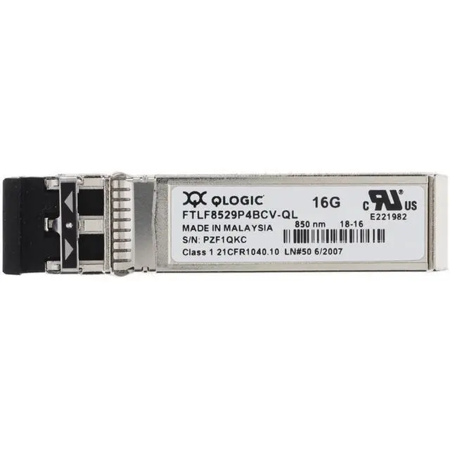 Alt view image 5 of 7 - FTLF8529P4BCV-QL Qlogic 16GFC MMF 850nm VCSEL LC SFP+ Transceiver