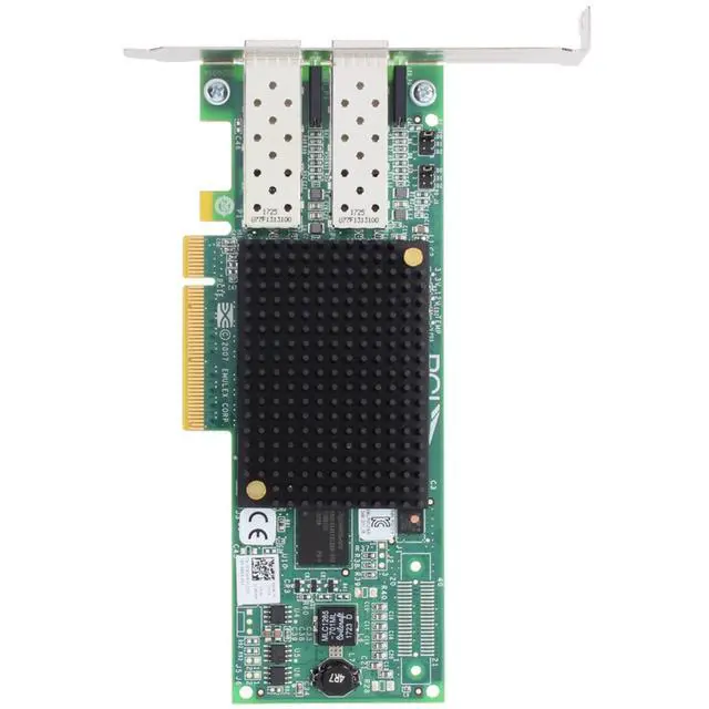 Alt view image 5 of 7 - C856M Dell Emulex LPE12002-E Dual 8Gb Fibre Channel HBA FH