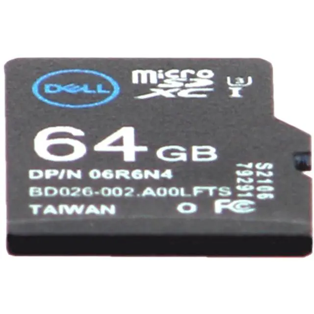 Alt view image 2 of 7 - 6R6N4 Dell 64GB microSD Card