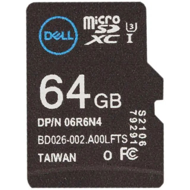 Alt view image 5 of 7 - 6R6N4 Dell 64GB microSD Card