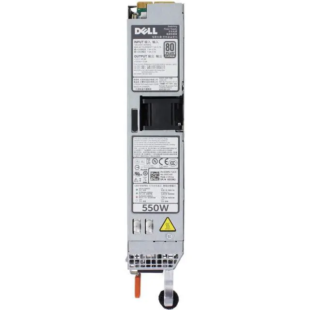 Alt view image 4 of 6 - D33R2 Dell 550W 80+ Platinum PSU