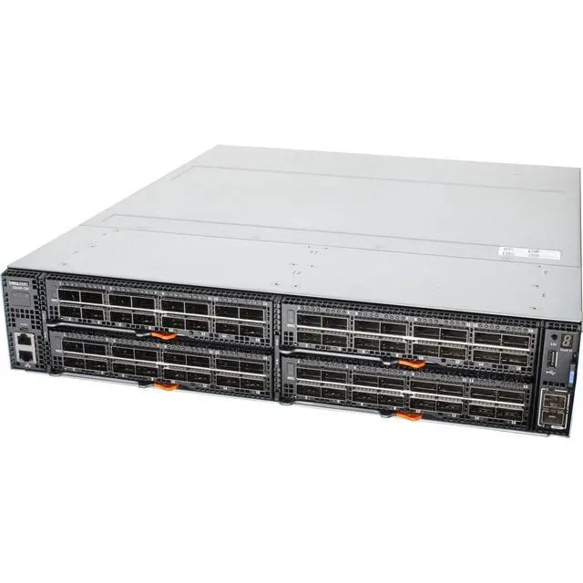 Alt view image 3 of 6 - Dell Networking S6100-ON 4 Slot (4x 16P QSFP+ Mod Incl.) Switch