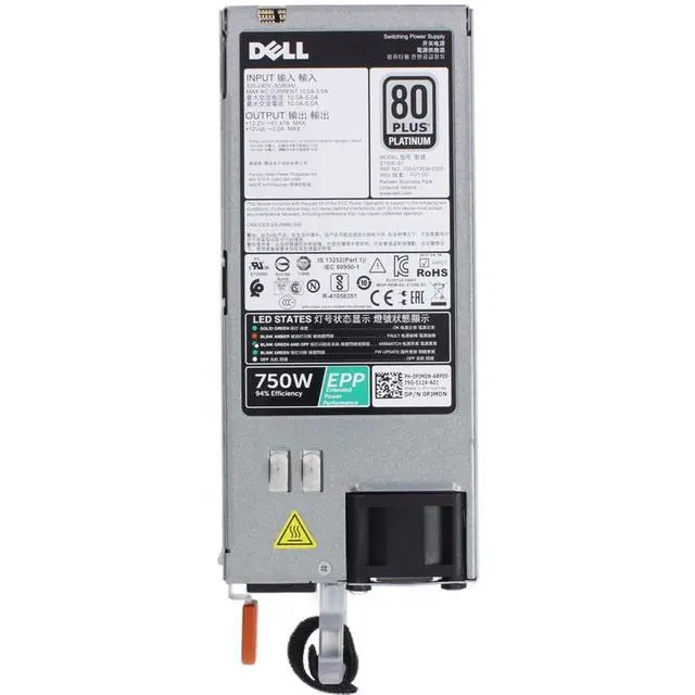 Alt view image 5 of 7 - PJMDN Dell 750W EPP 80+ Platinum PSU