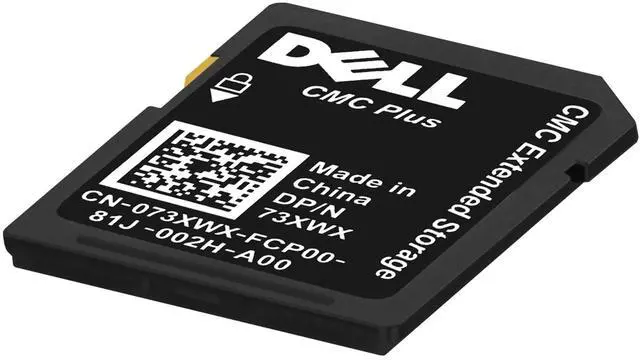 Main image of 73XWX Dell 8GB CMC Plus Extended Storage SD Card