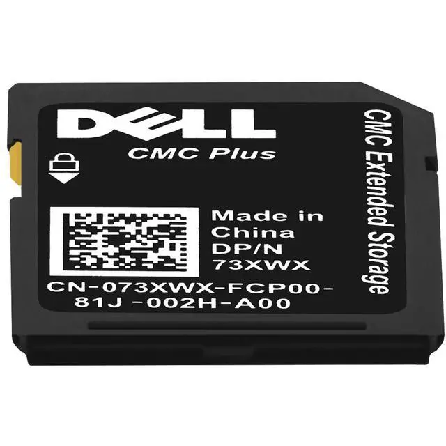 Alt view image 2 of 7 - 73XWX Dell 8GB CMC Plus Extended Storage SD Card