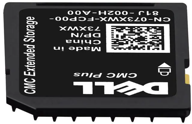 Alt view image 4 of 7 - 73XWX Dell 8GB CMC Plus Extended Storage SD Card