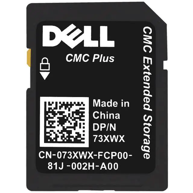 Alt view image 5 of 7 - 73XWX Dell 8GB CMC Plus Extended Storage SD Card
