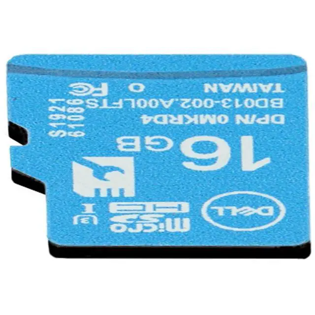 Alt view image 4 of 7 - MKRD4 Dell 16GB vFlash microSD Card