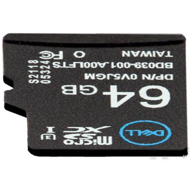Alt view image 4 of 7 - V5JGM Dell 64GB microSD Card