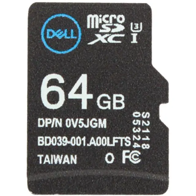 Alt view image 5 of 7 - V5JGM Dell 64GB microSD Card