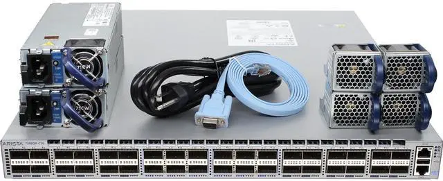 Main image of Arista DCS-7280QR-C36-R 56P 40GbE QSFP+ 12P 100GbE QSFP28 RA Switch