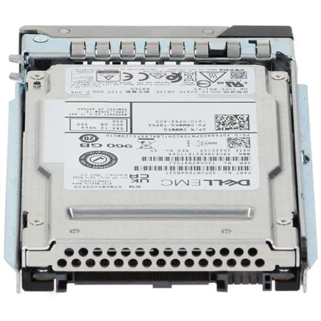 Alt view image 4 of 7 - (NOT FOR HOME PC!) WMWKG Dell 960GB 12/24Gbps SAS MU TLC SED FIPS 2.5 SSD KPM6WVUG960G CPO -R