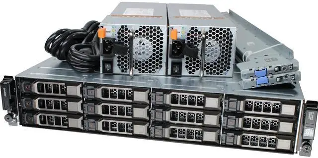 Main image of Dell MD1400 PowerVault Storage Array 12x Trays Redundant EMMs