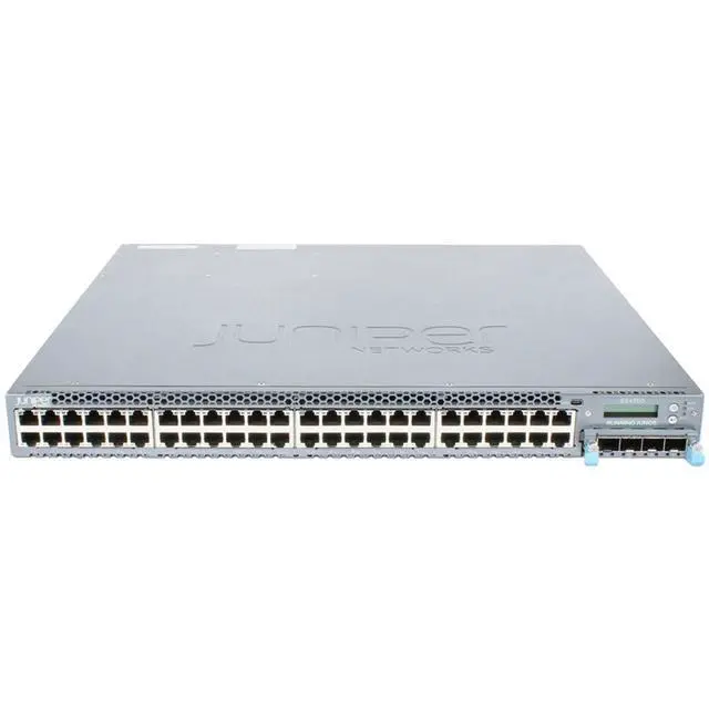 Alt view image 2 of 4 - Juniper EX4300-48T-AFO 48P 1GbE 2 PSU Switch