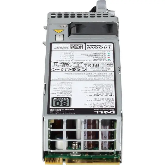 Alt view image 4 of 7 - 7PV05 Dell 16G 1400W 80+ Titanium 60mm PSU