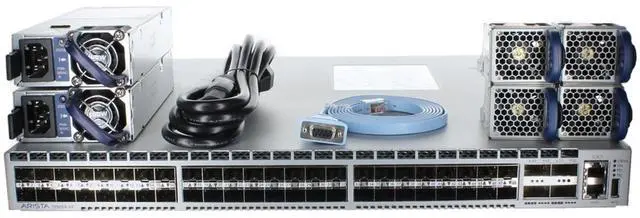 Main image of Arista DCS-7050SX-64-R 48P 10GbE SFP+ 4P 40GbE QSFP+ RA Switch
