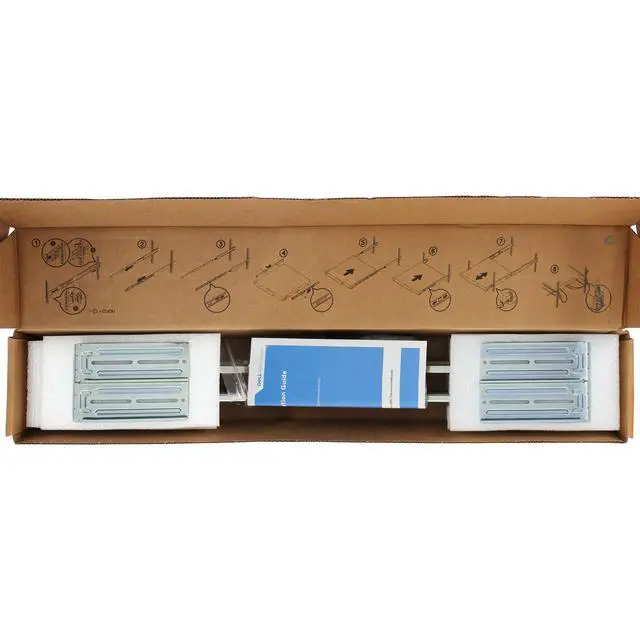 Alt view image 2 of 3 - 8MDWF Dell Tool-less Stab-in 2U Sliding Rail Kit (A26)