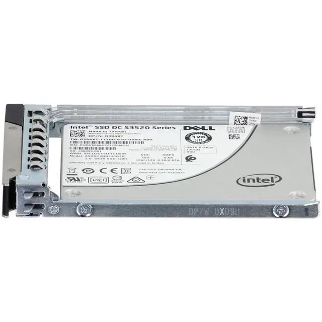 Alt view image 3 of 7 - 394XT) -CO3 Dell 120GB 6Gbps SATA RI MLC 2.5 SSD S3520 CPO
