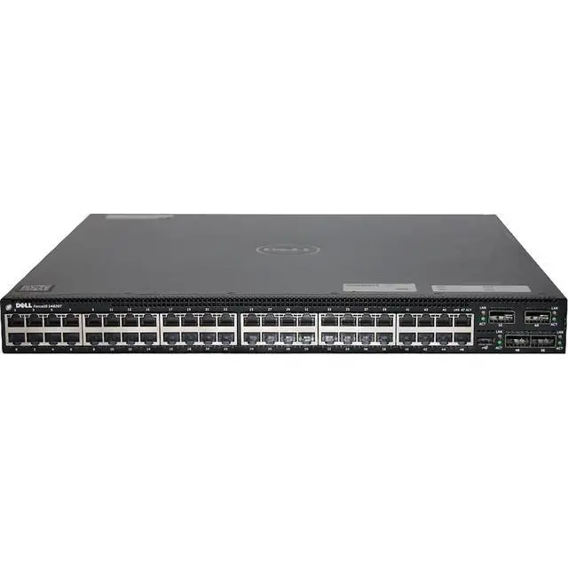 Alt view image 2 of 6 - Dell Networking S4820T 48P 10GbE 4P QSFP+ PSU-I/O Switch