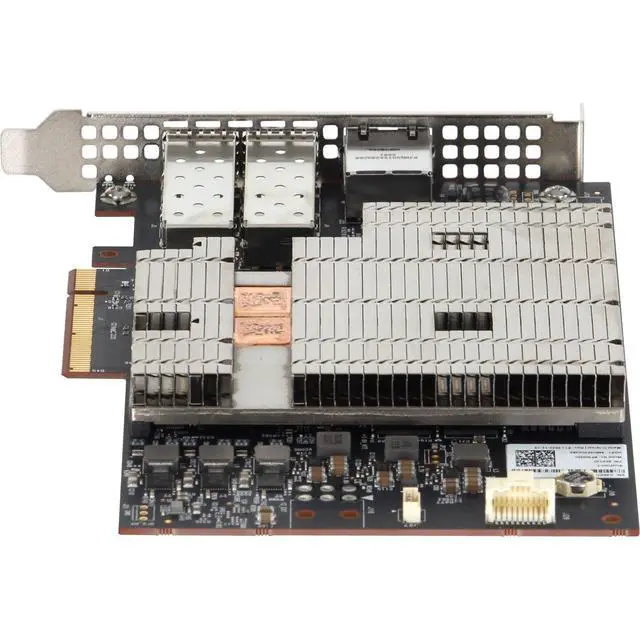 Alt view image 4 of 7 - KK7JD Dell NVIDIA BlueField-2 2x25Gb SFP56 PCIe 4.0 x8 FHHL DPU