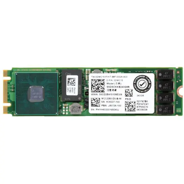 Alt view image 5 of 7 - DMC15 Dell 240GB 6Gbps SATA RI TLC 2280 M.2 SSD D3-S4510