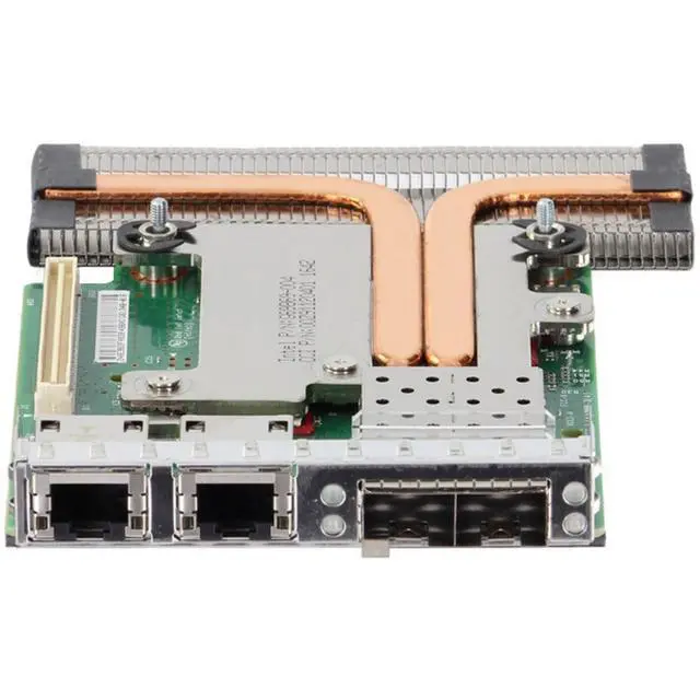 Alt view image 2 of 7 - C63DV Dell Intel X520 Dual 10Gb SFP & I350 Dual 1Gb RJ45 rNDC