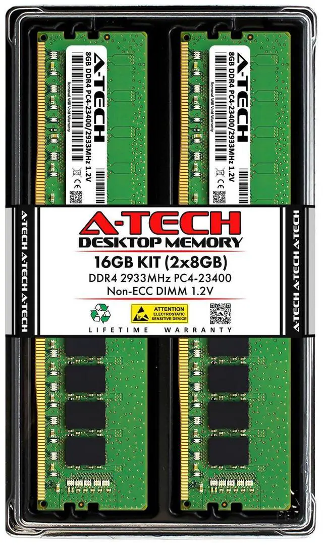 Main image of 16GB 2x 8GB DDR4-2933 Dell Inspiron 3880 3881 5676 Memory RAM