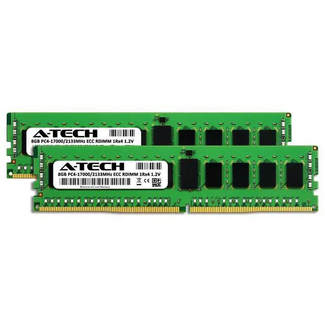 Alt view image 2 of 3 - 16GB 2x8GB 1Rx4 PC4-2133P-R HP Z440 Z640 Z840 Memory RAM