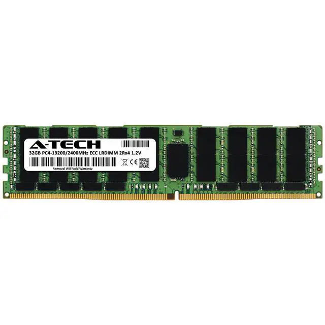 Alt view image 2 of 2 - 32GB 2Rx4 PC4-2400 LRDIMM Dell PowerEdge R730xd M630 T630 R630 R630XL Memory RAM