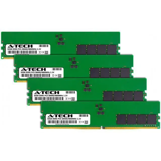 Alt view image 2 of 5 - 128GB 4x 32GB DDR5-4800 ASRock B650D4U B650D4U-2L2T/BCM W680D4U-2L2T Memory RAM