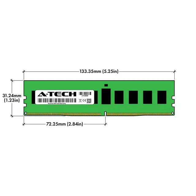 Alt view image 3 of 4 - 256GB 8x 32GB PC4-3200 RDIMM ASRock Rack ROMED8-2T Memory RAM