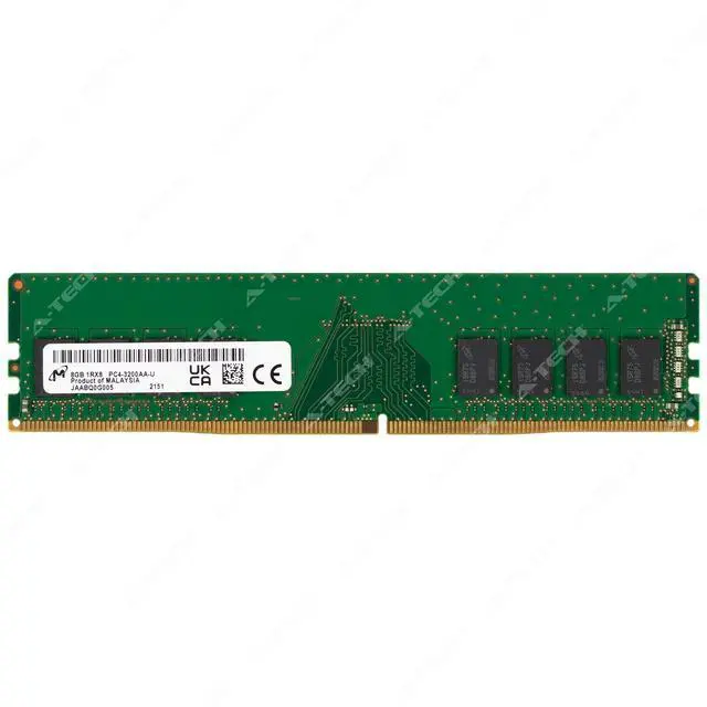 Main image of Micron 8GB DDR4 DIMM MTA8ATF1G64AZ-3G2J1 MTA8ATF1G64AZ-3G2R1 Desktop Memory RAM