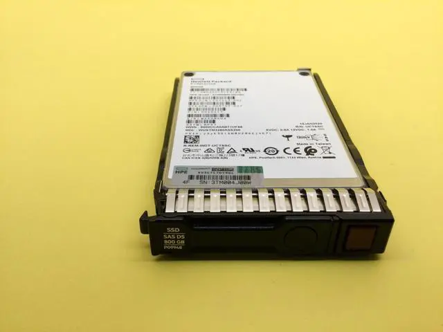 Alt view image 2 of 3 - (NOT FOR HOME PC!) P09100-B21 HPE 800GB SAS 12G WRITE INTENSIVE SFF SC SSD P09948-001