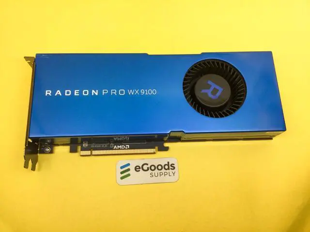 Main image of AMD Radeon Pro WX 9100 16GB HBM2 PCIe Graphics Card