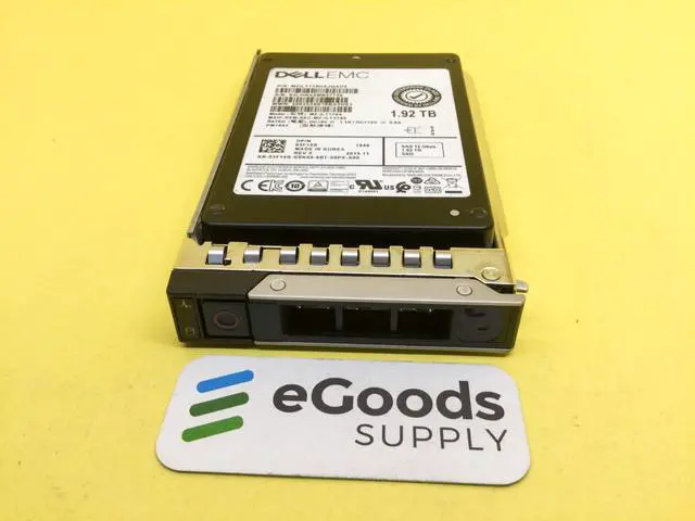 Alt view image 2 of 3 - (NOT FOR HOME PC!) 3F15R Dell 1.92TB SAS 12Gbps Read Intensive 2.5'' SSD 03F15R MZ-ILT1T9A