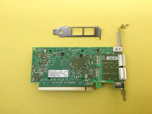 Alt view image 2 of 3 - Lenovo Mellanox ConnectX-5 CX556A EDR 100GbE 2-Port Adapter Network Card 01KT927