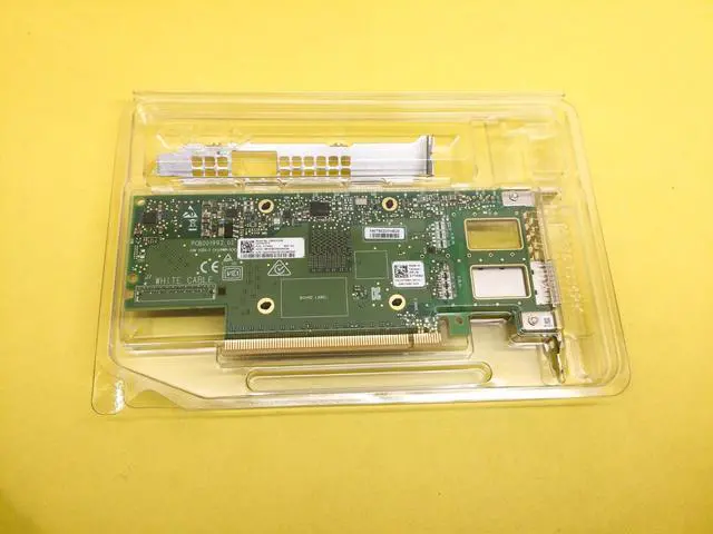 Main image of DELL Mellanox ConnectX-6 100Gb QSFP56 Single Port VPI HDR QSFP Adapter 7TKND