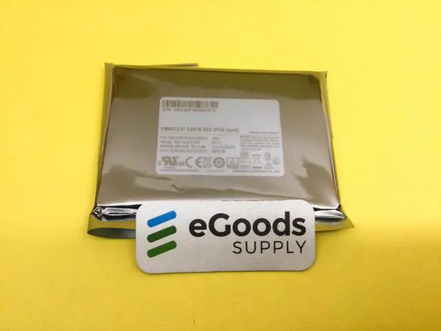 Alt view image 4 of 4 - MZ-QLB3T80 Samsung PM983 3.84TB PCIe Gen3 NVMe U.2 2.5" SSD MZQLB3T8HALS