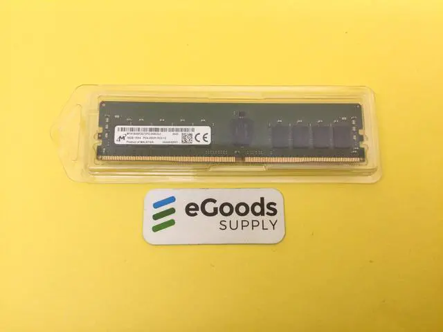 Alt view image 3 of 3 - MTA18ASF2G72PZ-2G9J3 MICRON 16GB 1RX4 PC4-2933Y SERVER MEMORY