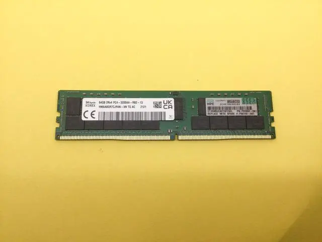 Alt view image 2 of 4 - P03053-0A1 HPE 64GB (1X64GB) 2RX4 DDR4-2933Y DDR4 SERVER MEMORY P06192-001
