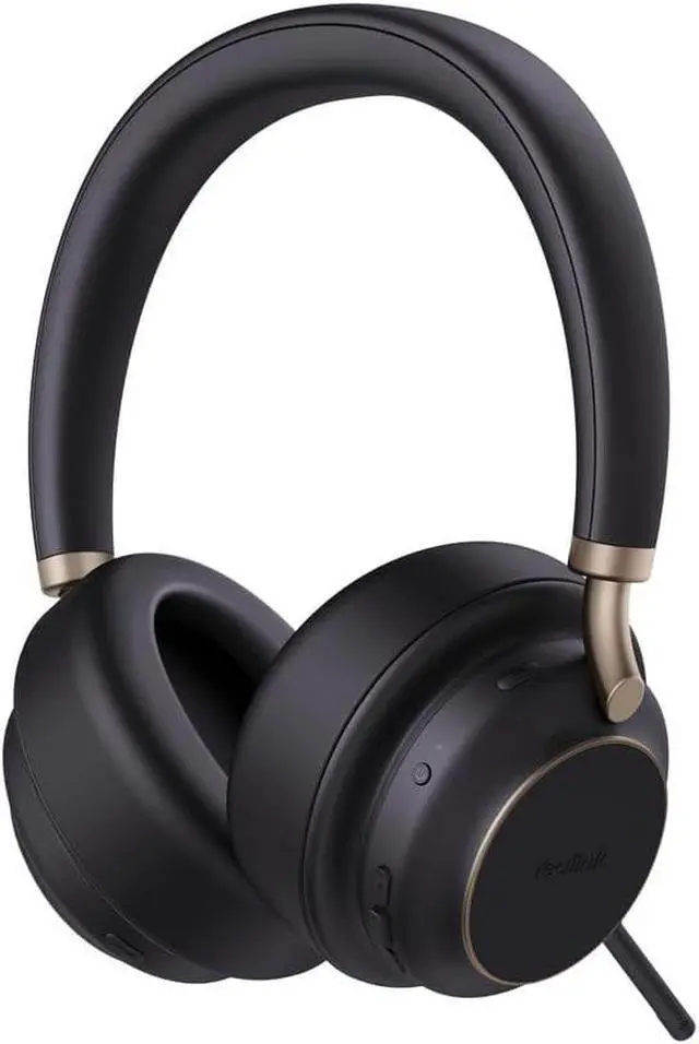 Alt view image 2 of 5 - Yealink BH76 Plus Teams Black USB-C/A Stereo Wireless Bluetooth Headset