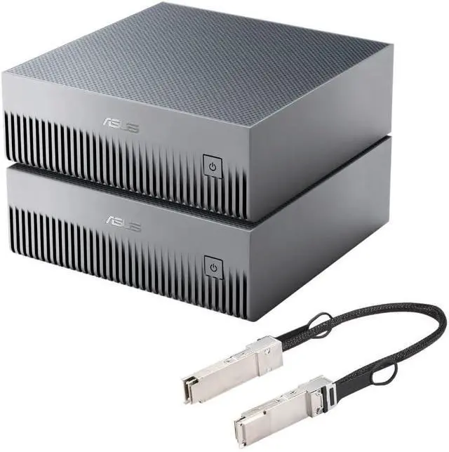 Main image of ASUS Ascent GX10 Bundle: 2x 1TB AI PCs + Ascent GX10 (1.3ft) DGX Stacking Cable