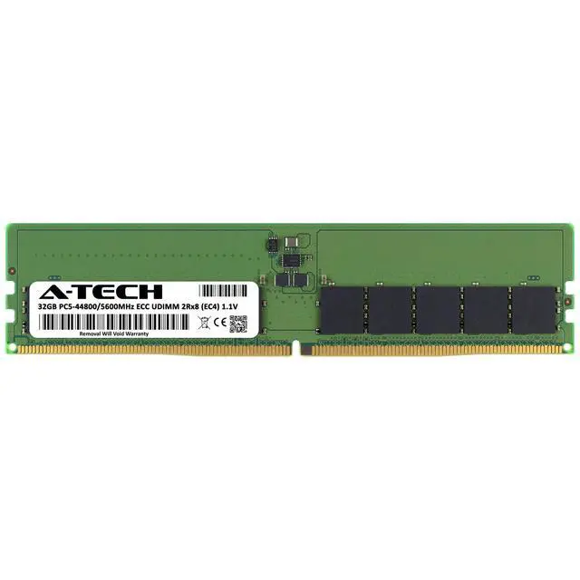 Alt view image 2 of 7 - (NOT FOR HOME PC!) 32GB DDR5 PC5-44800 ECC UDIMM (Replacement for Hynix HMCG88AGBEA081N) Memory RAM