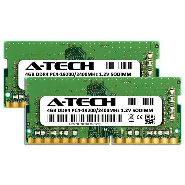 Alt view image 2 of 4 - 8GB 2x 4GB DDR4-2400 Dell OptiPlex 3050 Micro 5250 AIO 7450 AIO Memory RAM