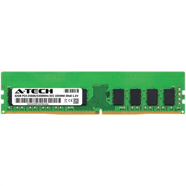 Alt view image 2 of 5 - (NOT FOR HOME PC!) 32GB DDR4 PC4-25600E ECC UDIMM (Replacement for Lenovo 4X77A77496) Memory RAM
