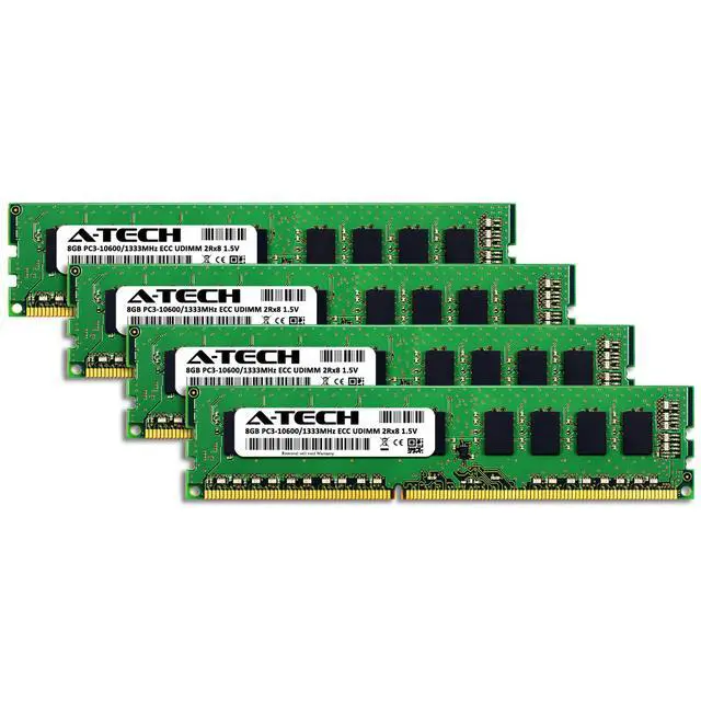 Alt view image 2 of 4 - 32GB 4x8GB 2Rx8 PC3-10600E HP ProLiant DL120 G7 DL320e G8 ML310e G8 Memory RAM