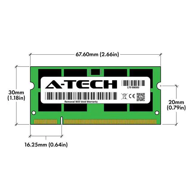 Alt view image 3 of 3 - 4GB PC2-6400 DDR2 800 MHz Memory RAM for TOSHIBA SATELLITE U500-01W