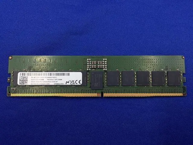 Main image of MTC20F1045S1RC48BA2 MICRON 32GB (1X32GB) 1RX4 PC5-4800B RDIMM MEMORY
