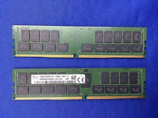 Main image of HMABAGR7A4R4N-VN HYNIX 128GB (1X128GB) 2S4RX4 PC4-2666V RDIMM MEMORY